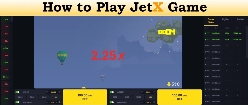 how to play jetx game