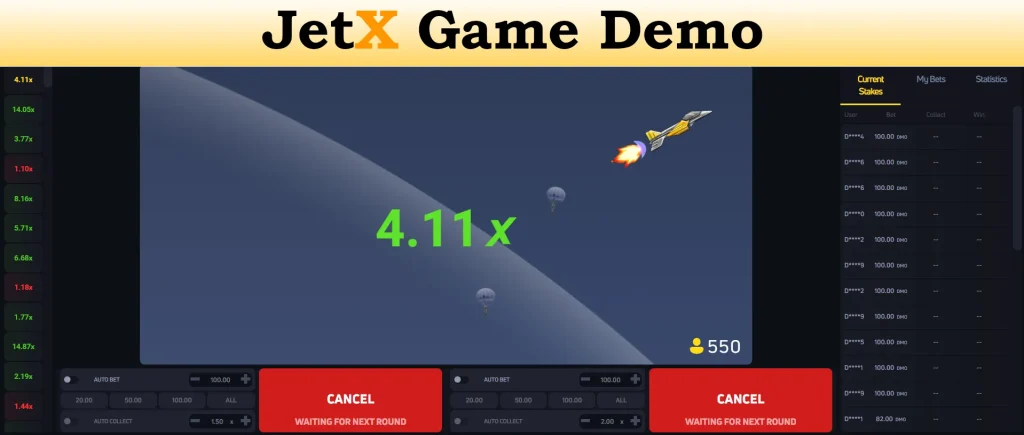 jetx game demo